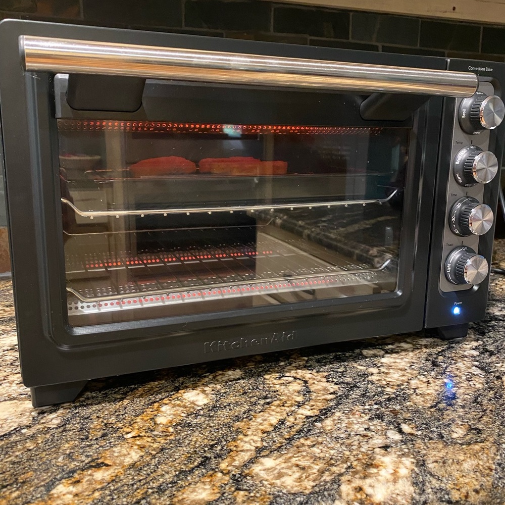 Kitchenaid Black Matte Countertop Oven
